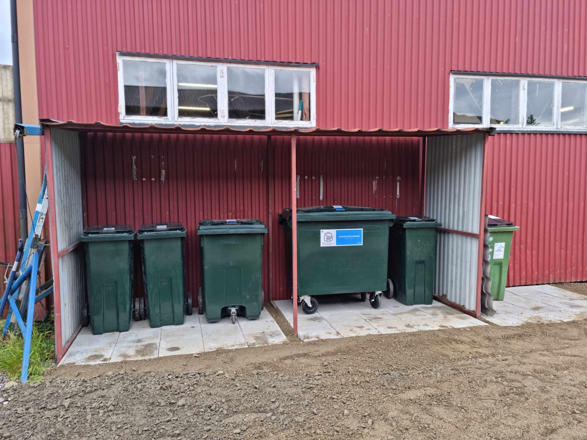 Miljöstation på varvet